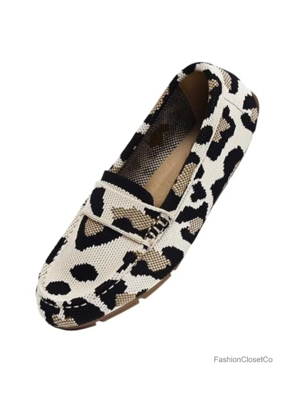 Women's Comfortable Mesh Loafers Flat Slip-Ons Casual Breathable Shoes